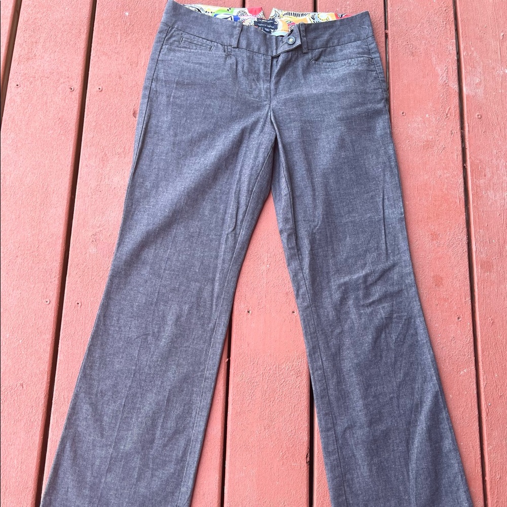 [Women’s] Tommy Hilfiger “The Reade Trousers”  Double Button Slacks Size 6